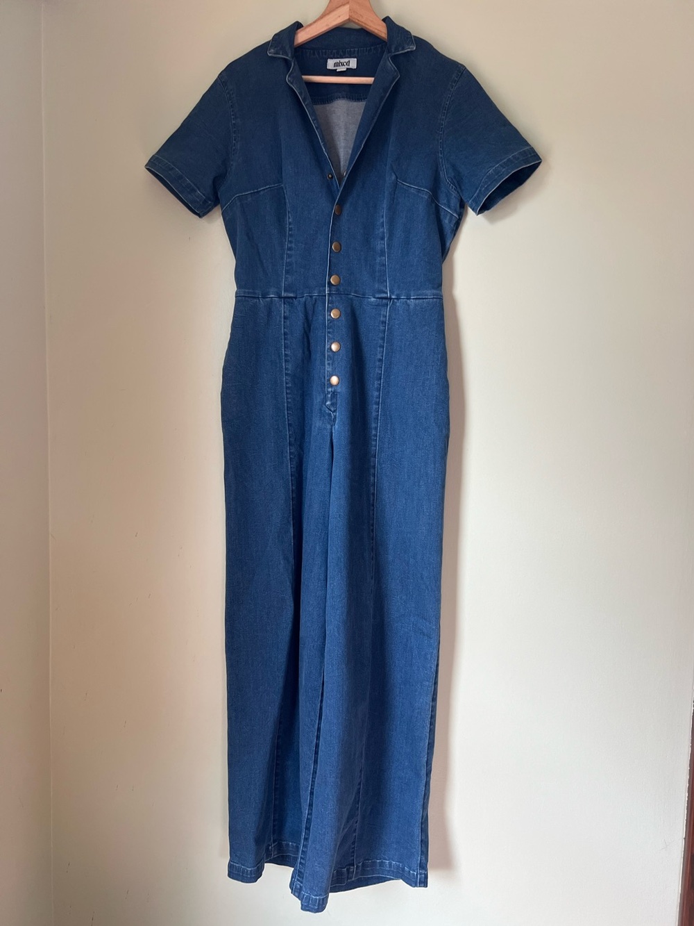 Mixed by Nasrin Denim Jumpsuit